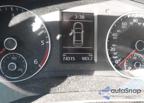 2013 Volkswagen Passat 2.0L Tdi Se из США, поврежденный, VIN 1VWBN7A3XDC146466